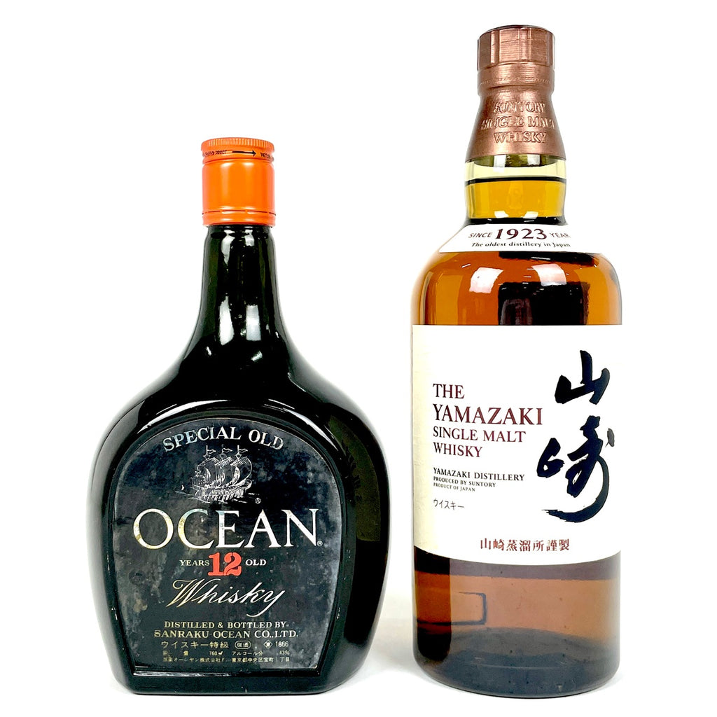 【東京都内限定お届け】 2本 三楽オーシャン サントリー 700ml ウイスキー セット 【古酒】liqbb