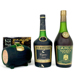 3本 カミュ ヘネシー コニャック 700ml ブランデー セット 【古酒】liqbb