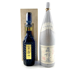 【東京都内限定お届け】 2本 薩摩酒造 森伊蔵 750ml いも焼酎セット 【古酒】liqbb