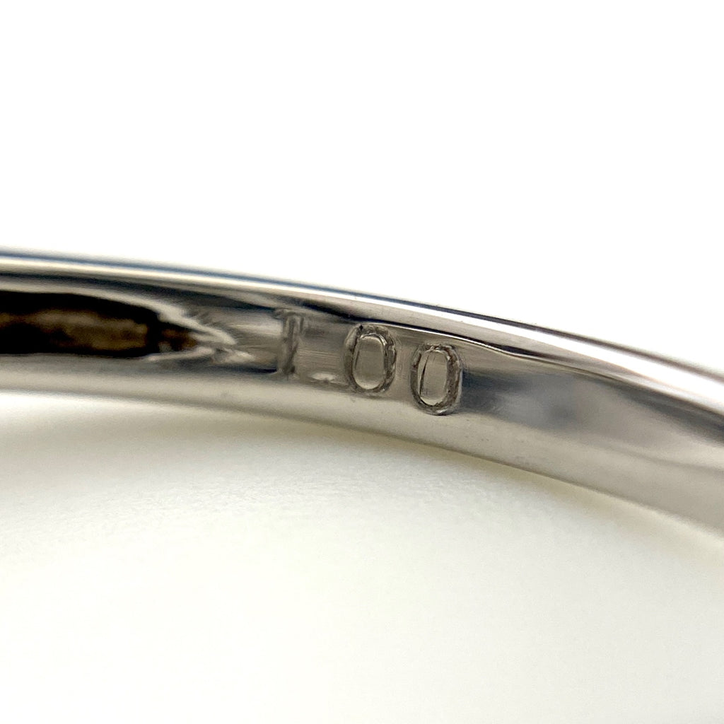 メレダイヤ デザインリング プラチナ 指輪 リング 8.5号 Pt900 ダイヤモンド レディース 【中古】nbjwl
