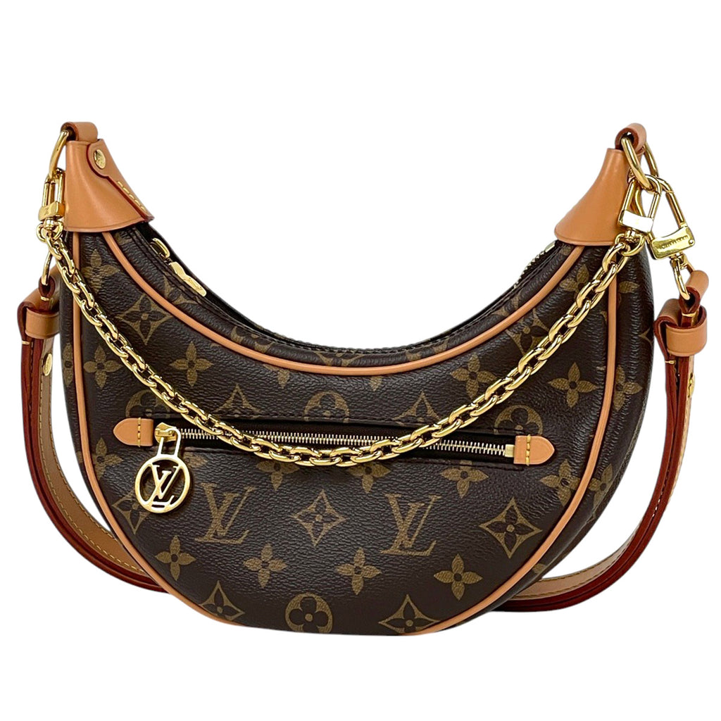 ルイ・ヴィトン ループ ショルダーバッグ モノグラム ブラウン M81098 レディース 【中古】brbag