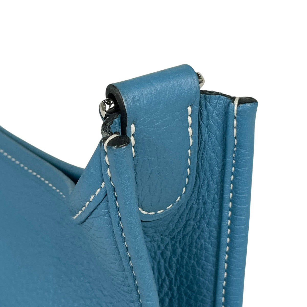 G2010 美品 エルメス エヴリン パンチング Hロゴ マネークリップ HERMES - □新同□磨き済□ エルメス エブリン マネークリップ