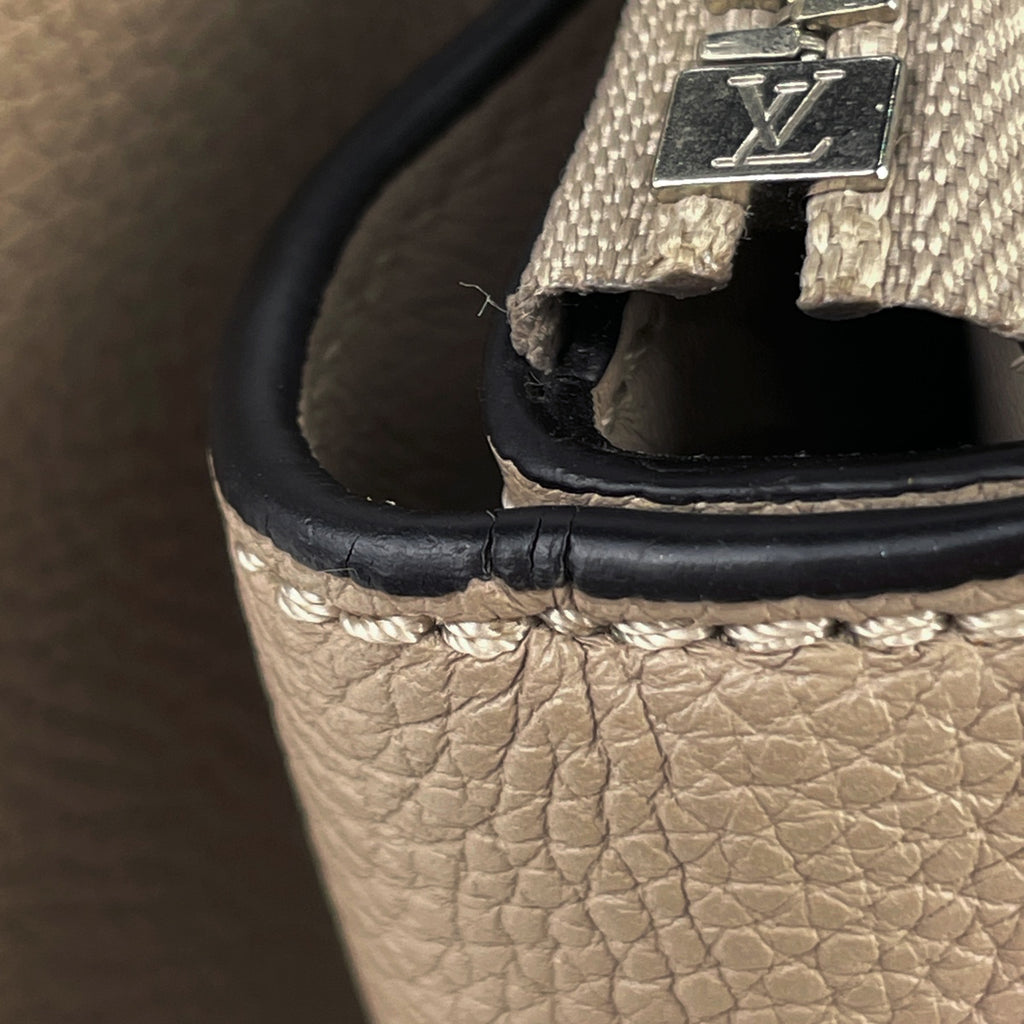 ルイ・ヴィトン シティ スティーマー MM 2WAY ショルダーバッグ ハンドバッグ レザー ベージュ M53017 レディース 【中古】brbag