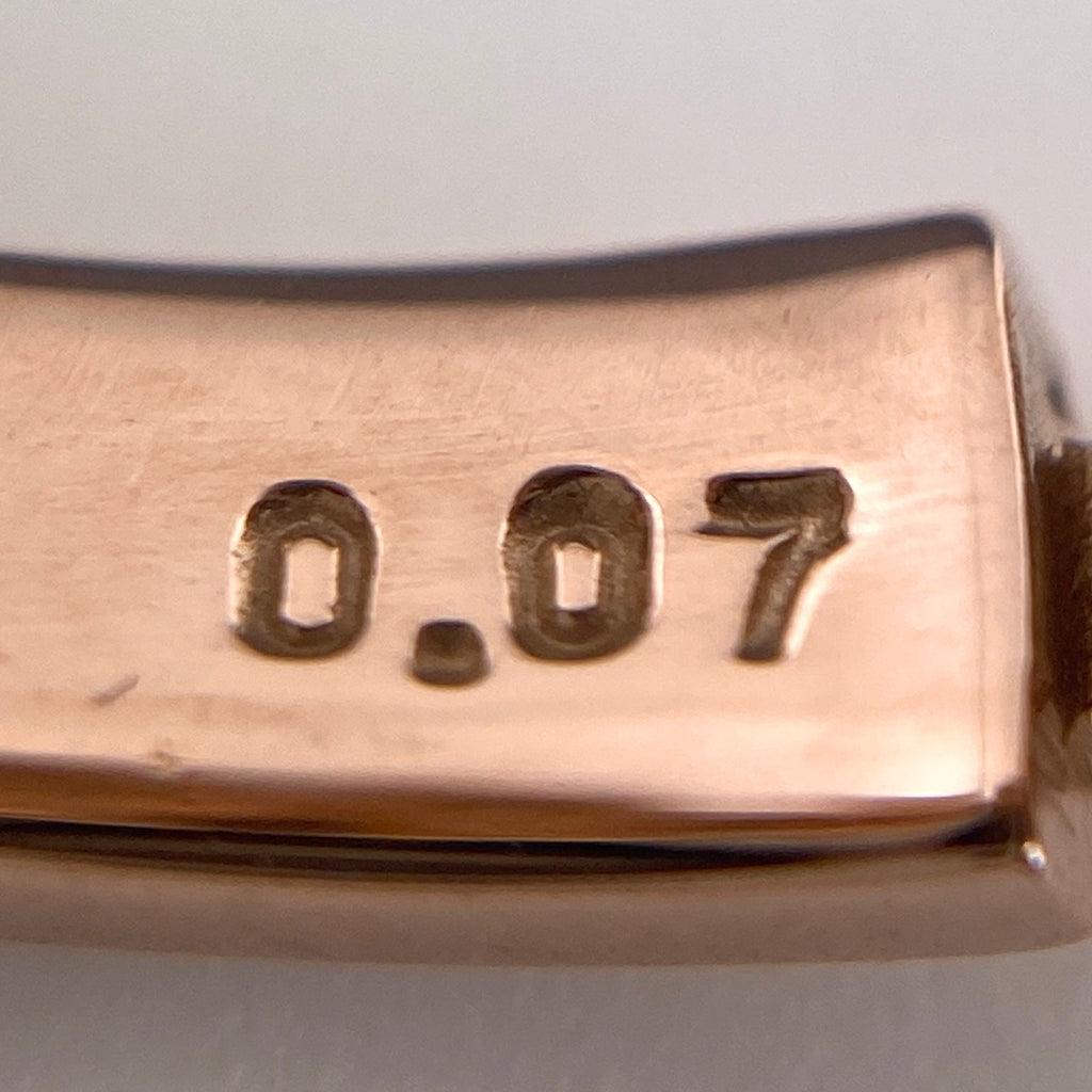 スタージュエリー メレダイヤ デザインリング PG ピンクゴールド 指輪 リング 12号 K18 ダイヤモンド レディース 【中古】brjwl