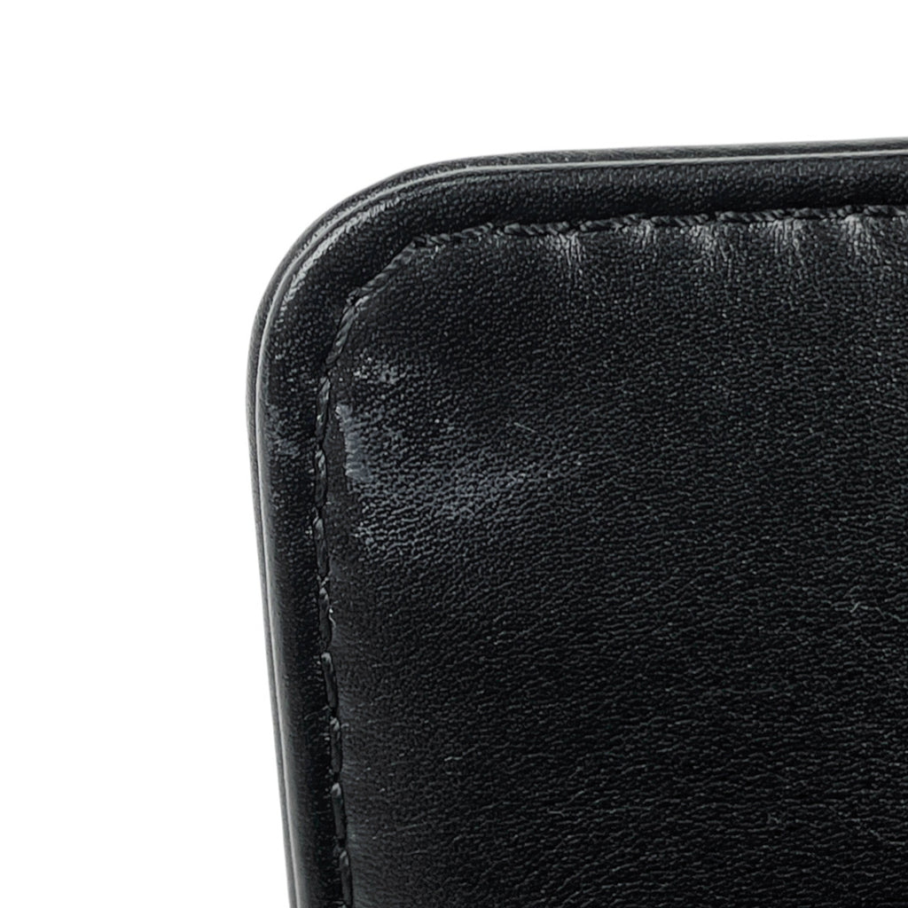 シャネル ワイルドステッチ ハンドバッグ ココマーク マトラッセ ハンドバッグ レザー ブラック レディース 【中古】brbag
