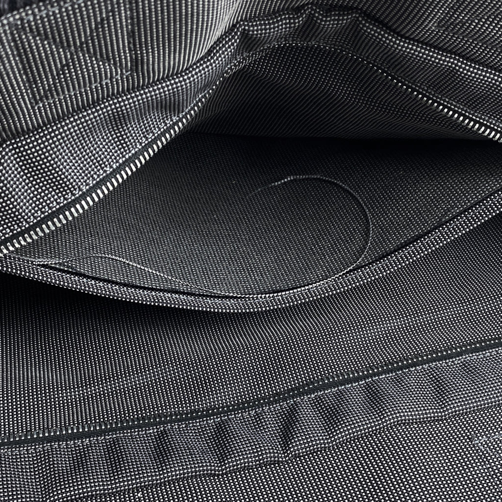 エルメス エールライン MM ハンドバッグ トートバッグ ナイロンキャンバス グレー レディース 【中古】brbag