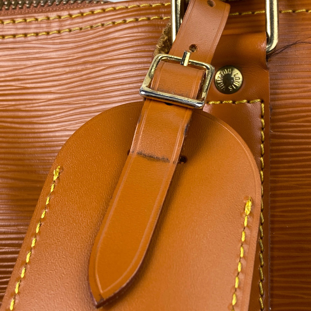 ルイ・ヴィトン キーポル 45 ハンドバッグ 旅行 ボストンバッグ エピ ジパングゴールド M42978 レディース 【中古】brbag