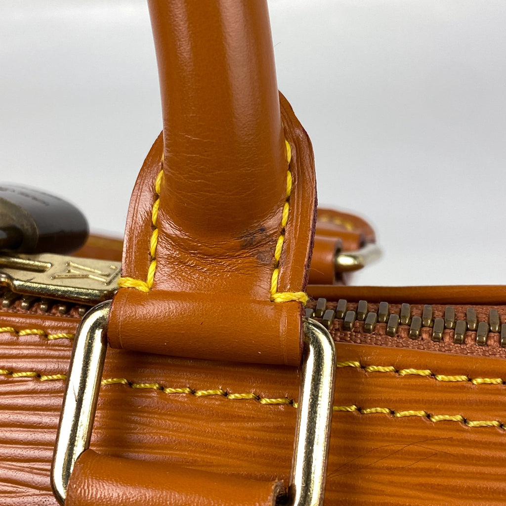 ルイ・ヴィトン キーポル 45 ハンドバッグ 旅行 ボストンバッグ エピ ジパングゴールド M42978 レディース 【中古】brbag