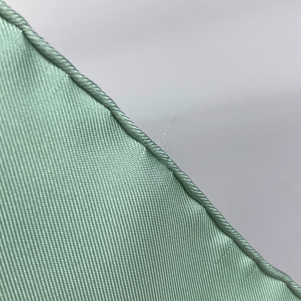 エルメス カレ 90 joyaux de l'ete 夏の宝石 蝶 スカーフ シルク ライトグリーン レディース 【中古】brbag