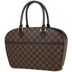 ルイ・ヴィトン サリア オリゾンタル 手提げ ハンドバッグ ダミエ ブラウン N51282 レディース 【中古】brbag