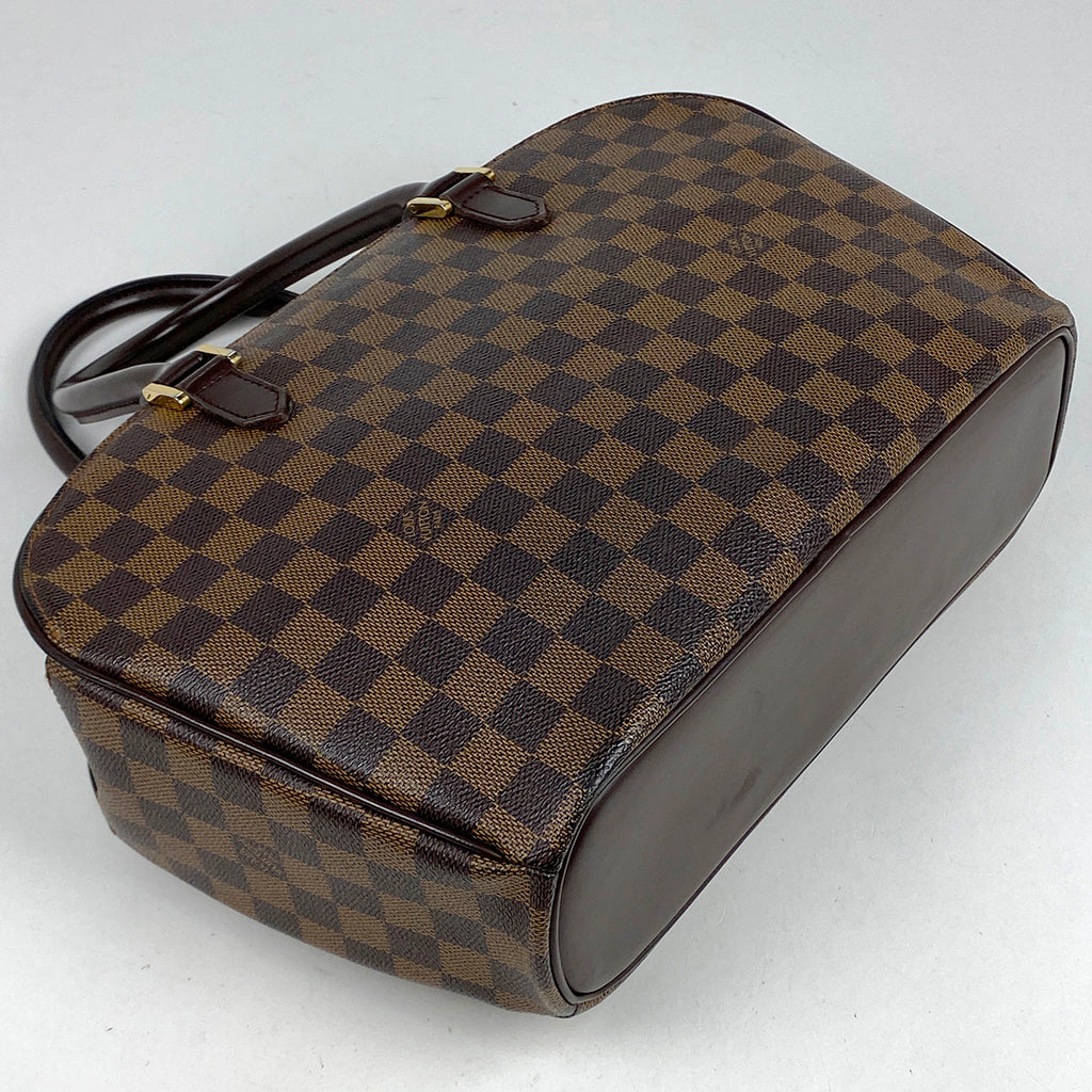 ルイ・ヴィトン サリア オリゾンタル 手提げ ハンドバッグ ダミエ ブラウン N51282 レディース 【中古】brbag