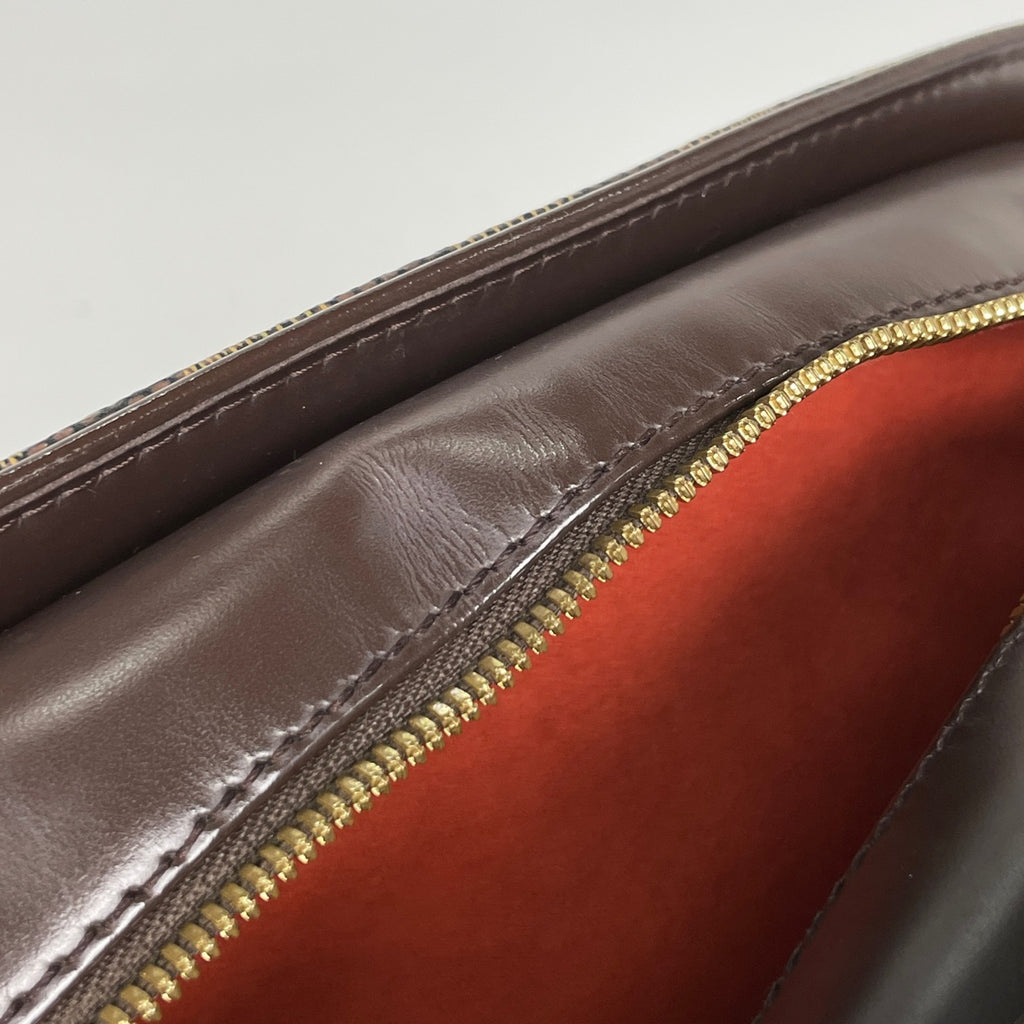 ルイ・ヴィトン サリア オリゾンタル 手提げ ハンドバッグ ダミエ ブラウン N51282 レディース 【中古】brbag