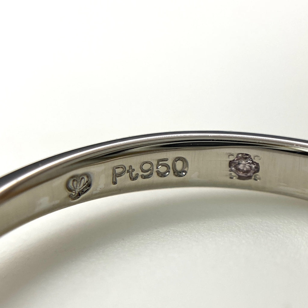 アイプリモ ダイヤモンド デザインリング プラチナ 指輪 リング 8号 Pt950 ダイヤモンド レディース 【中古】brjwl