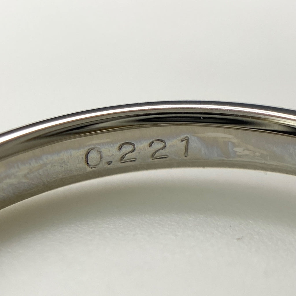 アイプリモ ダイヤモンド デザインリング プラチナ 指輪 リング 8号 Pt950 ダイヤモンド レディース 【中古】brjwl