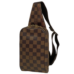 ルイ・ヴィトン ジェロニモス ウエストバッグ ショルダーバッグ ボディバッグ ダミエ ブラウン N51994 レディース 【中古】brbag