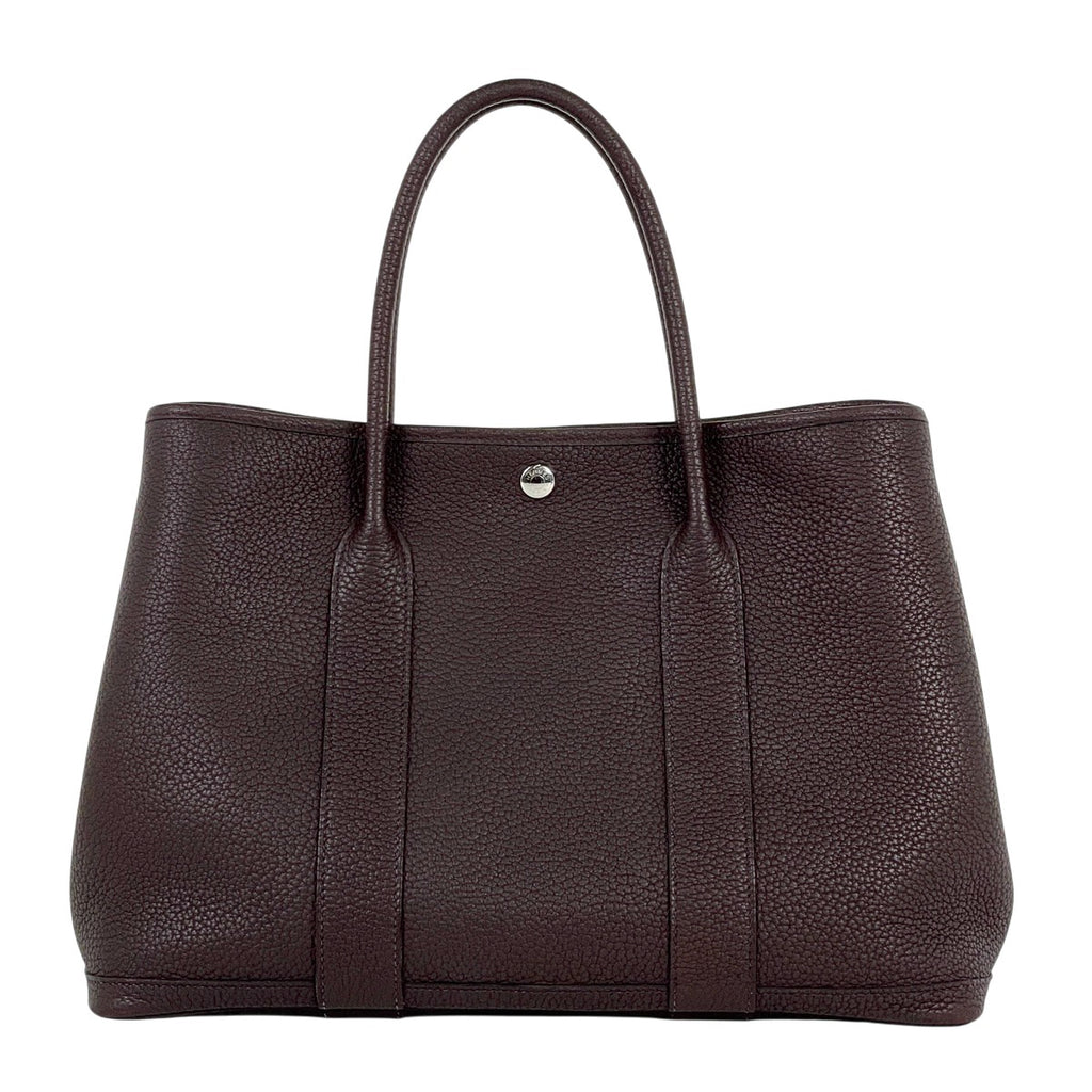 エルメス ガーデンパーティ PM ハンドバッグ トートバッグ ネゴンダ ルージュセリエ Z レディース 【中古】brbag