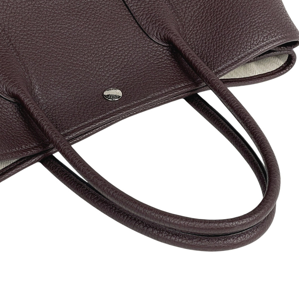 エルメス ガーデンパーティ PM ハンドバッグ トートバッグ ネゴンダ ルージュセリエ Z レディース 【中古】brbag