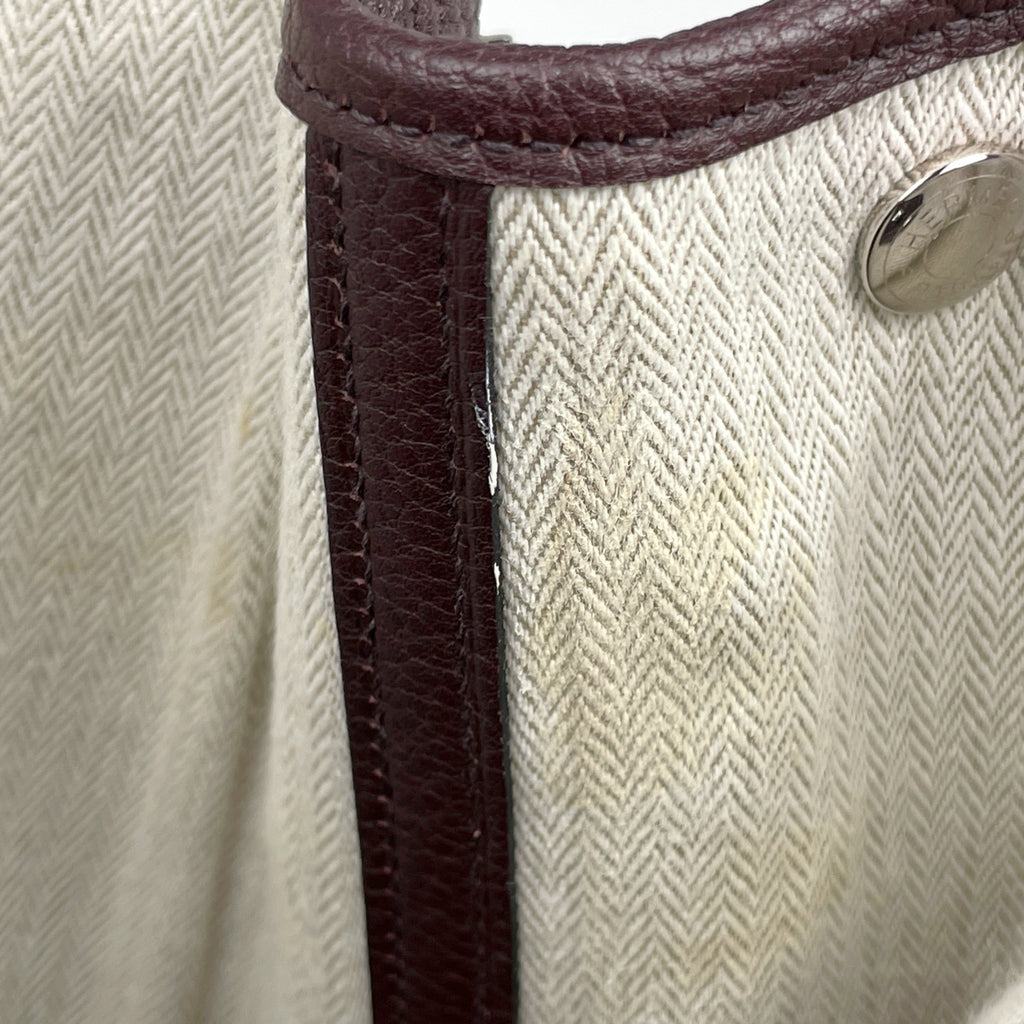 エルメス ガーデンパーティ PM ハンドバッグ トートバッグ ネゴンダ ルージュセリエ Z レディース 【中古】brbag