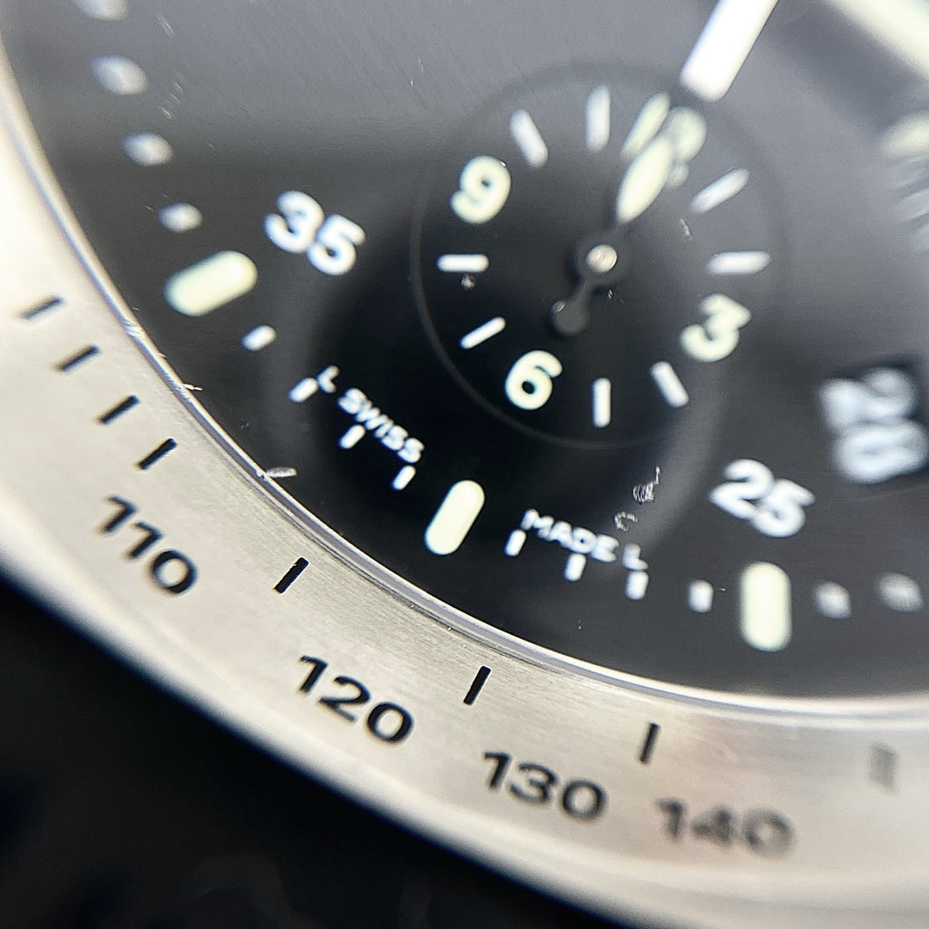 【OH済】【保証書】オフィチーネパネライ ルミノール デイライト PAM00250 腕時計 SS ラバー 自動巻き ブラック メンズ 【中古】wtcbb