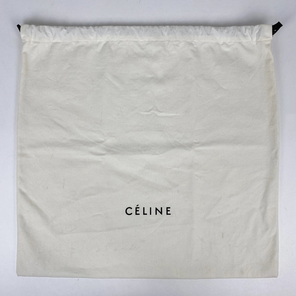 セリーヌ ラゲージ マイクロショッパー トートバッグ ハンドバッグ レザー ブラック ホワイト ベージュ レディース 【中古】brbag