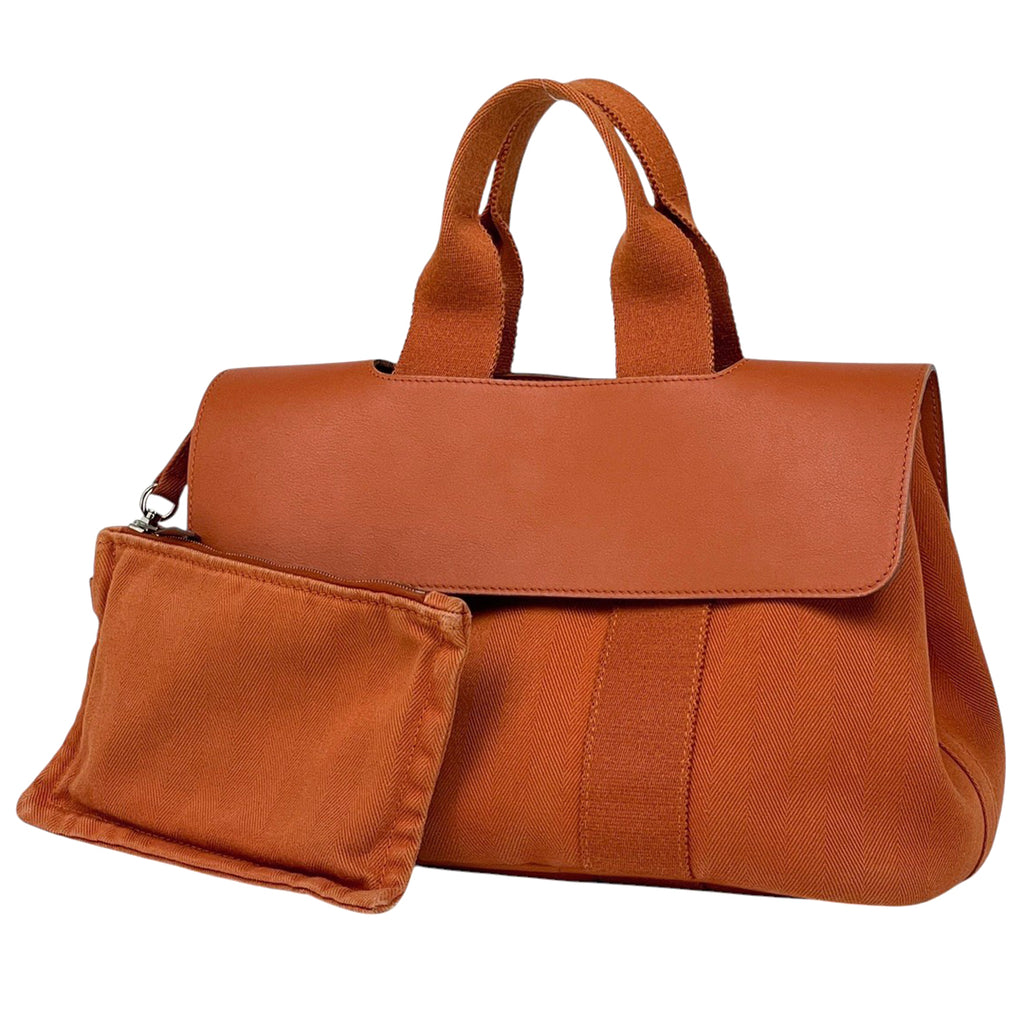 エルメス ヴァルパライソ PM トートバッグ ハンドバッグ トワルシェブロン ポティロン レディース 【中古】brbag
