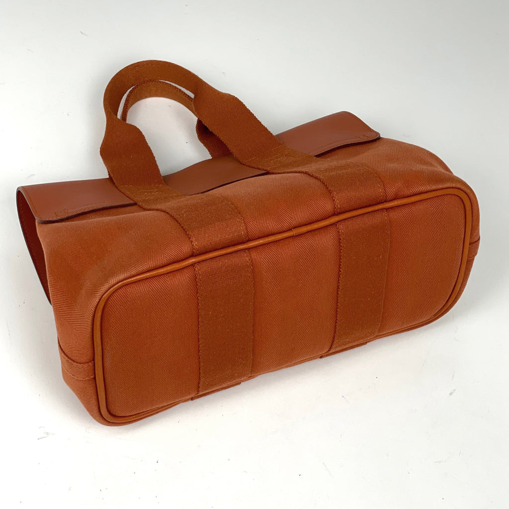 エルメス ヴァルパライソ PM トートバッグ ハンドバッグ トワルシェブロン ポティロン レディース 【中古】brbag