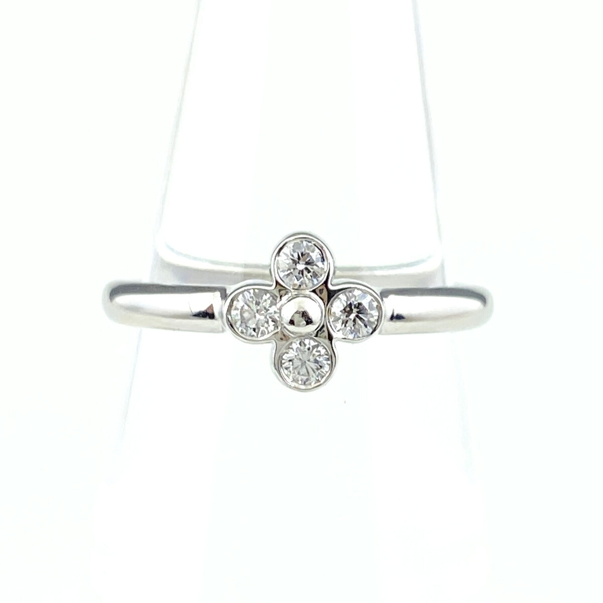 【tad935様】ティファニー　4Pダイヤモンド　フラワーレース　リングプラチナ TIFFANY&Co.（ティファニー） フラワーレース 4Pダイヤモンドリング
