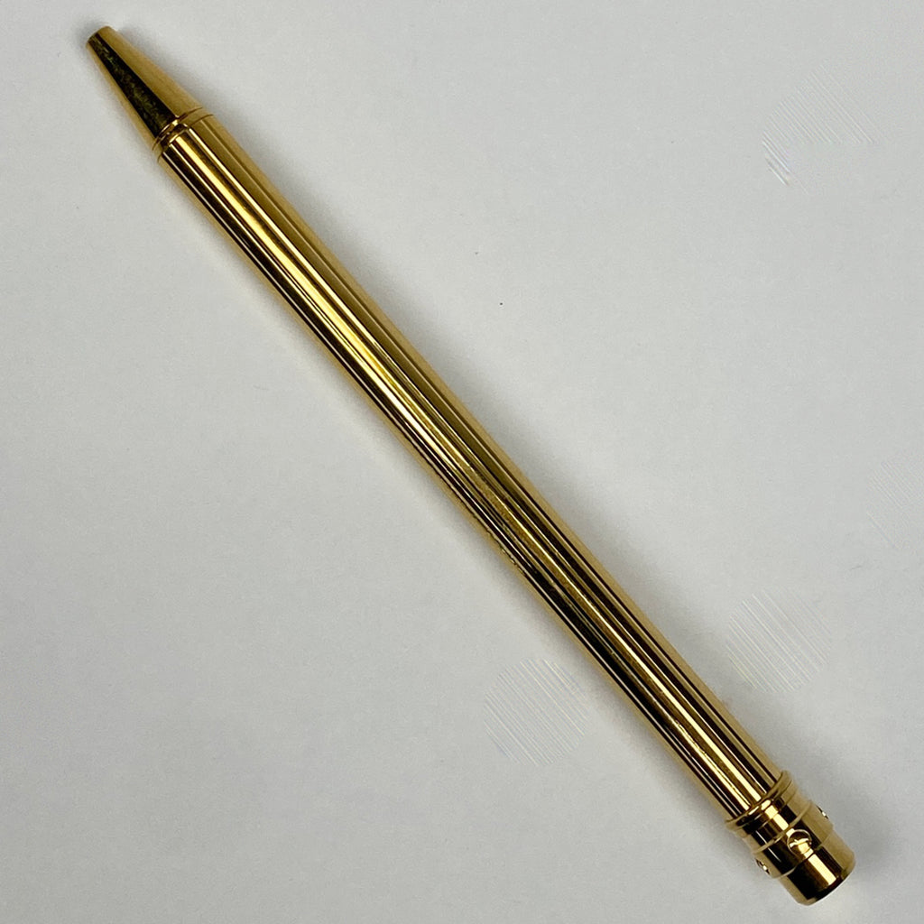 カルティエ サントス ドゥ カルティエ ボールペン 筆記具 文房具 ボールペン メタル ゴールド レディース 【中古】brbag