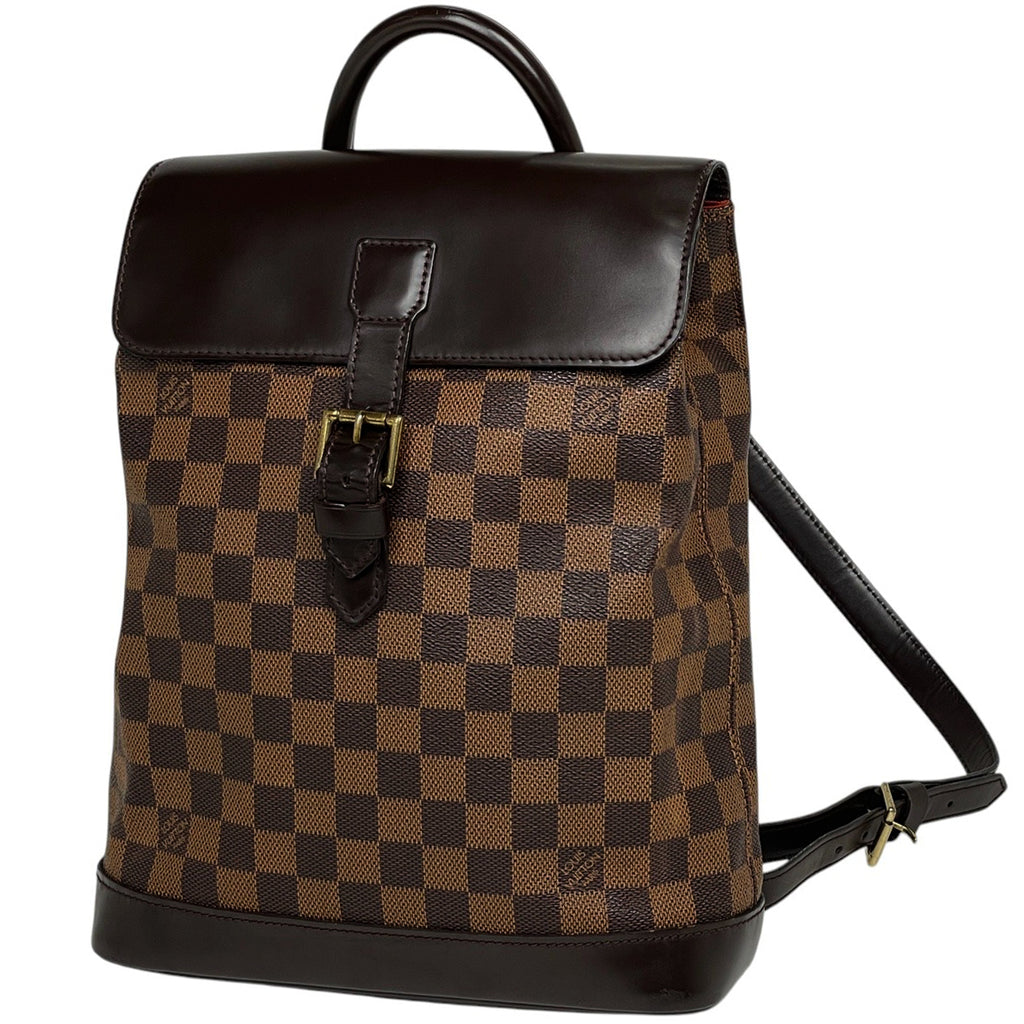 ルイ・ヴィトン ソーホー バックパック デイパック リュック ダミエ ブラウン N51132 レディース 【中古】brbag