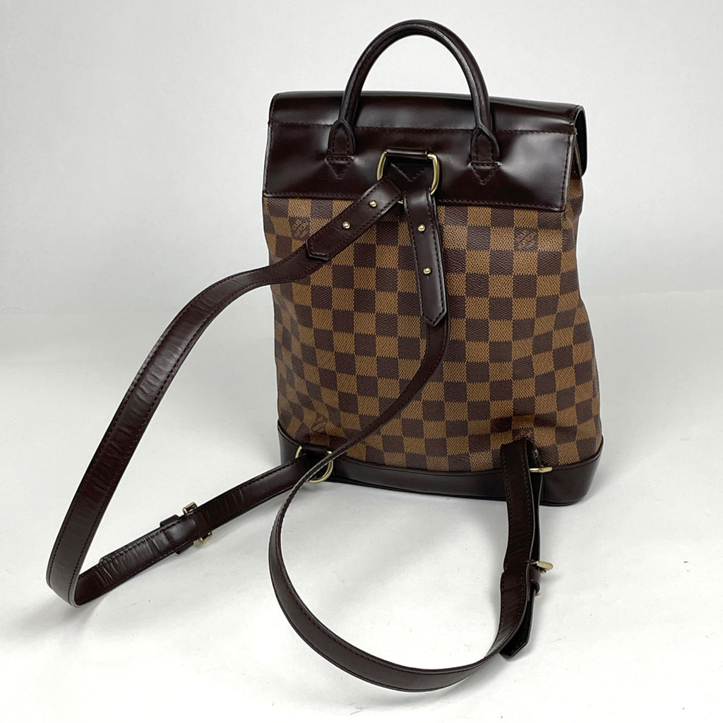 ルイ・ヴィトン ソーホー バックパック デイパック リュック ダミエ ブラウン N51132 レディース 【中古】brbag