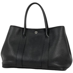 エルメス ガーデンパーティ PM ハンドバッグ トートバッグ ネゴンダ ブラック □K レディース 【中古】brbag