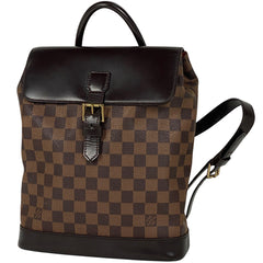 【在庫一掃】 ルイ・ヴィトン ソーホー バックパック デイパック リュック ダミエ ブラウン N51132 レディース 【中古】brbag