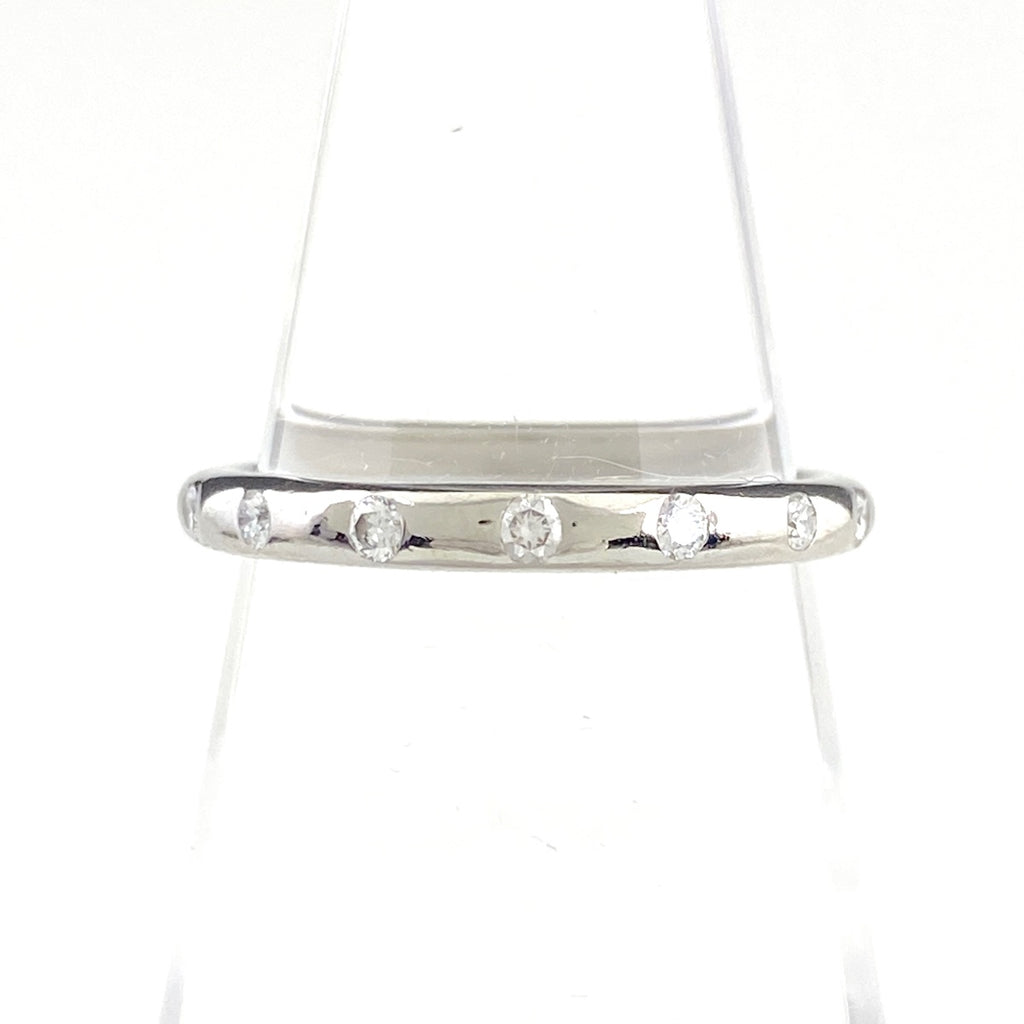 ブルガリ フェディ リング プラチナ 指輪 メレダイヤ リング 9号 Pt950 ダイヤモンド レディース 【中古】brjwl