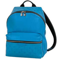 ルイ・ヴィトン ディスカバリー バックパック デイパック リュック タイガラマ ブルー M30409 メンズ 【中古】brbag