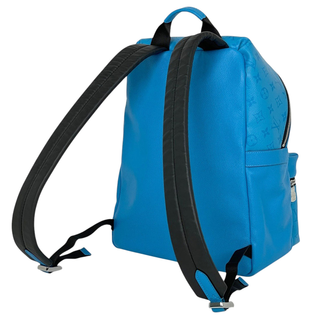 ルイ・ヴィトン ディスカバリー バックパック デイパック リュック タイガラマ ブルー M30409 メンズ 【中古】brbag