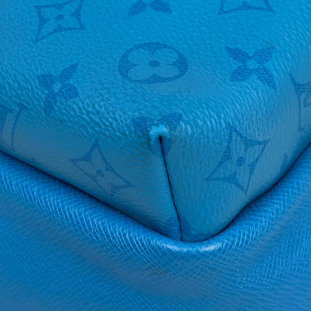 ルイ・ヴィトン ディスカバリー バックパック デイパック リュック タイガラマ ブルー M30409 メンズ 【中古】brbag