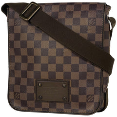 ルイ・ヴィトン ブルックリン PM 斜め掛け ショルダーバッグ ダミエ ブラウン N51210 レディース 【中古】brbag