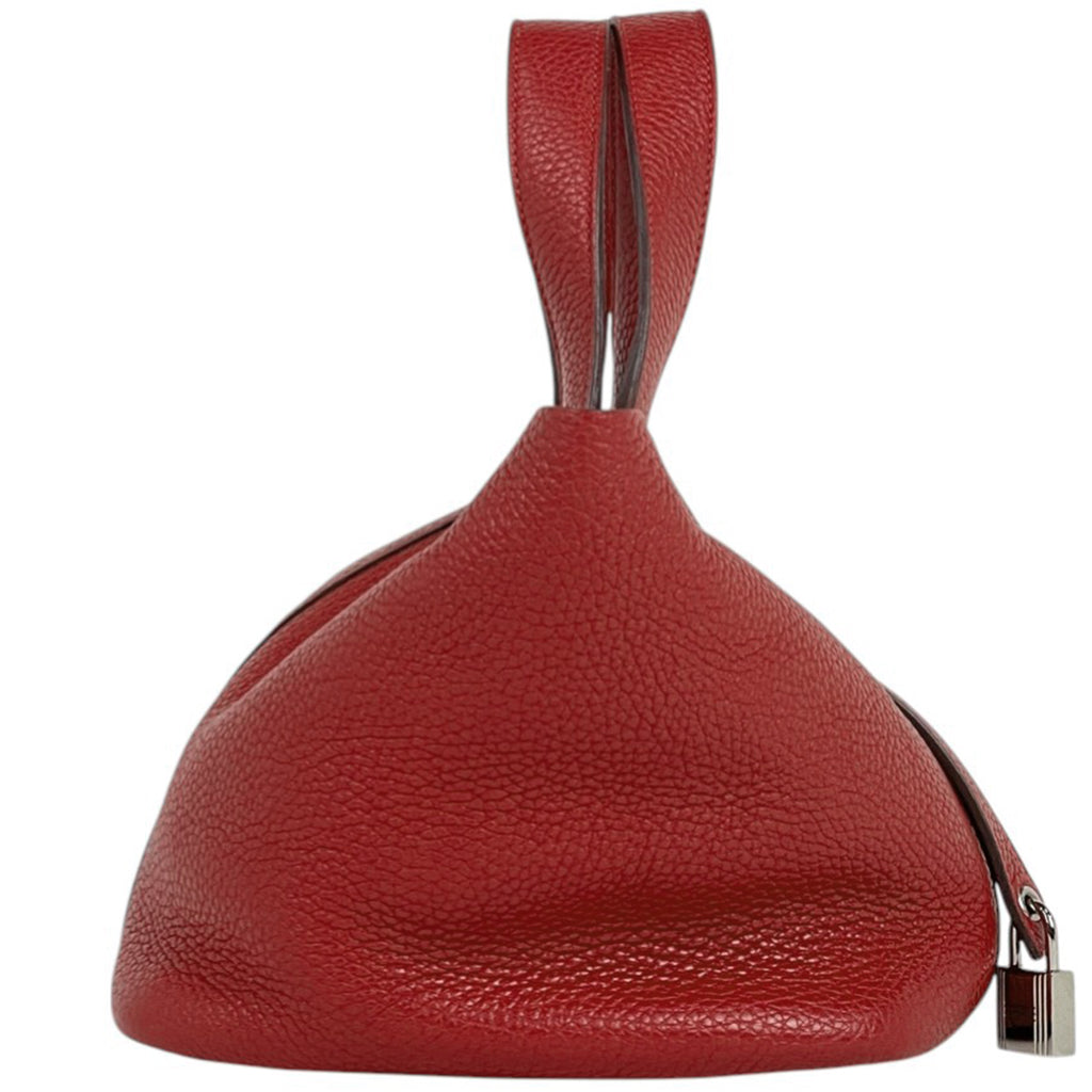 エルメス ピコタンロック PM ミニバッグ ハンドバッグ トリヨンクレマンス ルージュカザック A レディース 【中古】brbag