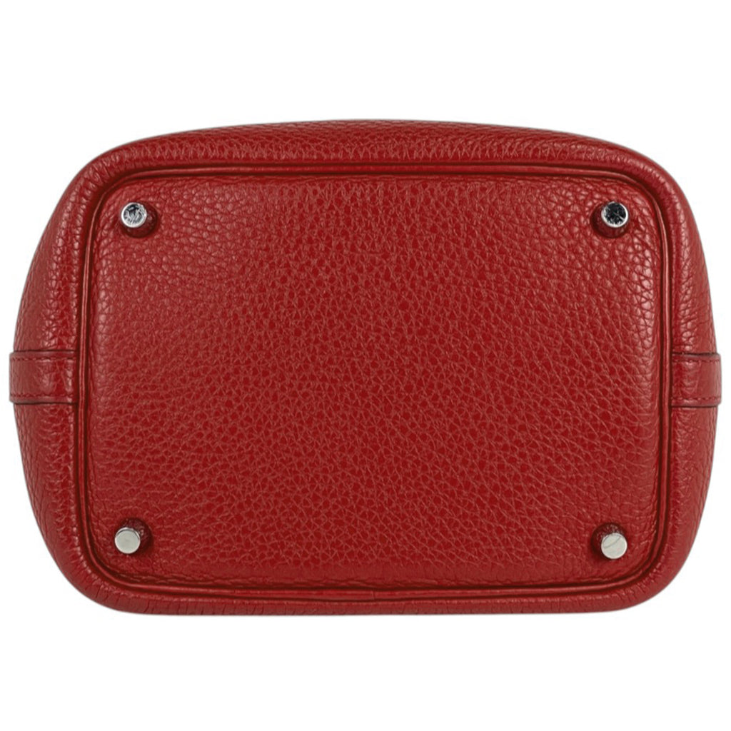 エルメス ピコタンロック PM ミニバッグ ハンドバッグ トリヨンクレマンス ルージュカザック A レディース 【中古】brbag