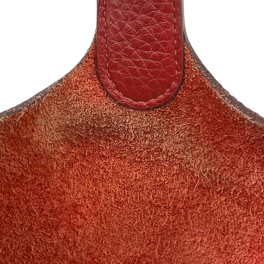 エルメス ピコタンロック PM ミニバッグ ハンドバッグ トリヨンクレマンス ルージュカザック A レディース 【中古】brbag