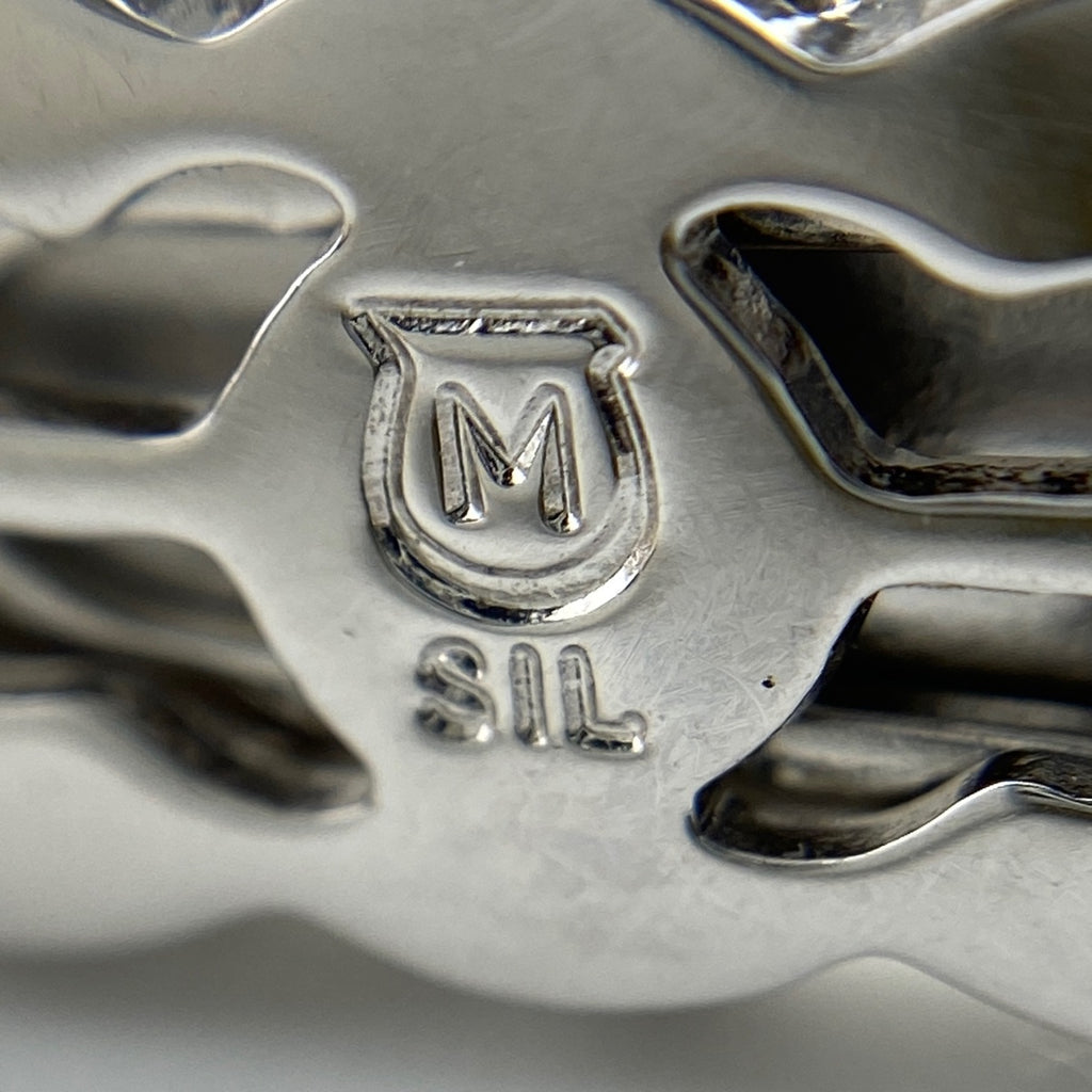 【在庫一掃】 ミキモト パール デザインネックレス SILVER 真珠 SV ネックレス シルバー パール レディース 【中古】 
 ラッピング可