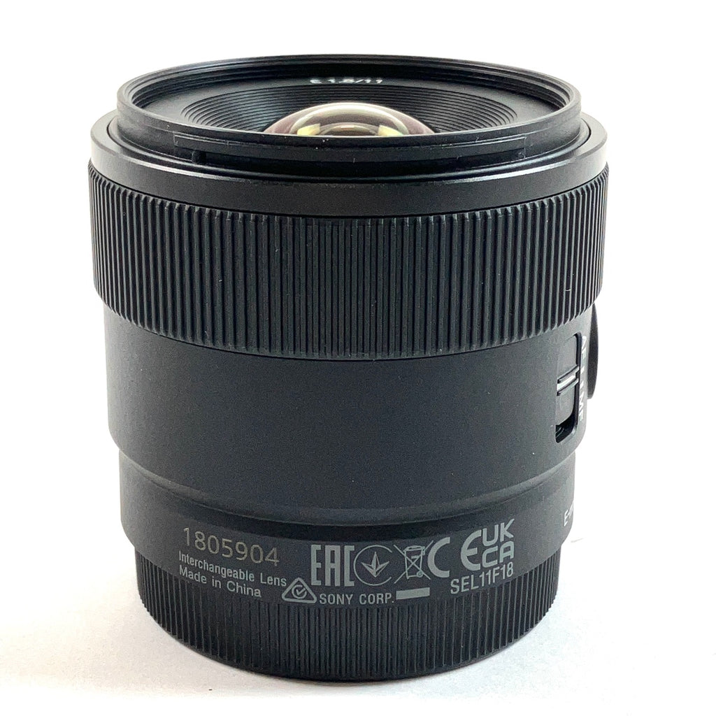 ソニー SONY E 11mm F1.8 SEL11F18 一眼カメラ用レンズ（オートフォーカス） 【中古】