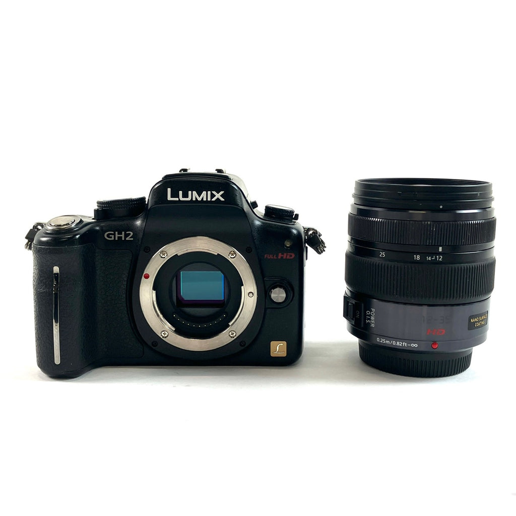 パナソニック Panasonic DMC-GH2 + LUMIX G X VARIO 12-35mm F2.8 ASPH. POWER O.I.S. デジタル ミラーレス 一眼カメラ 【中古】