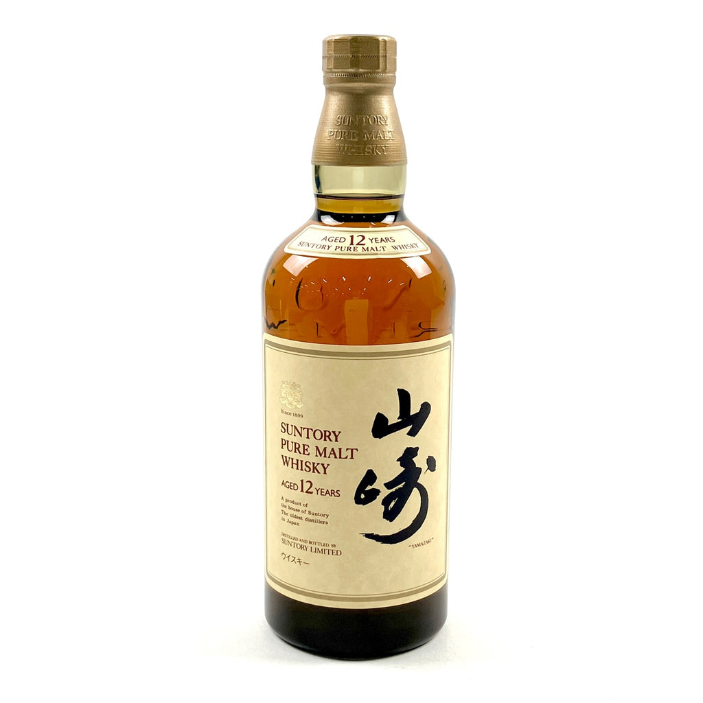 【東京都内限定お届け】 サントリー SUNTORY 山崎 12年 ピュアモルト 向獅子 750ml 国産ウイスキー 【古酒】liqbb