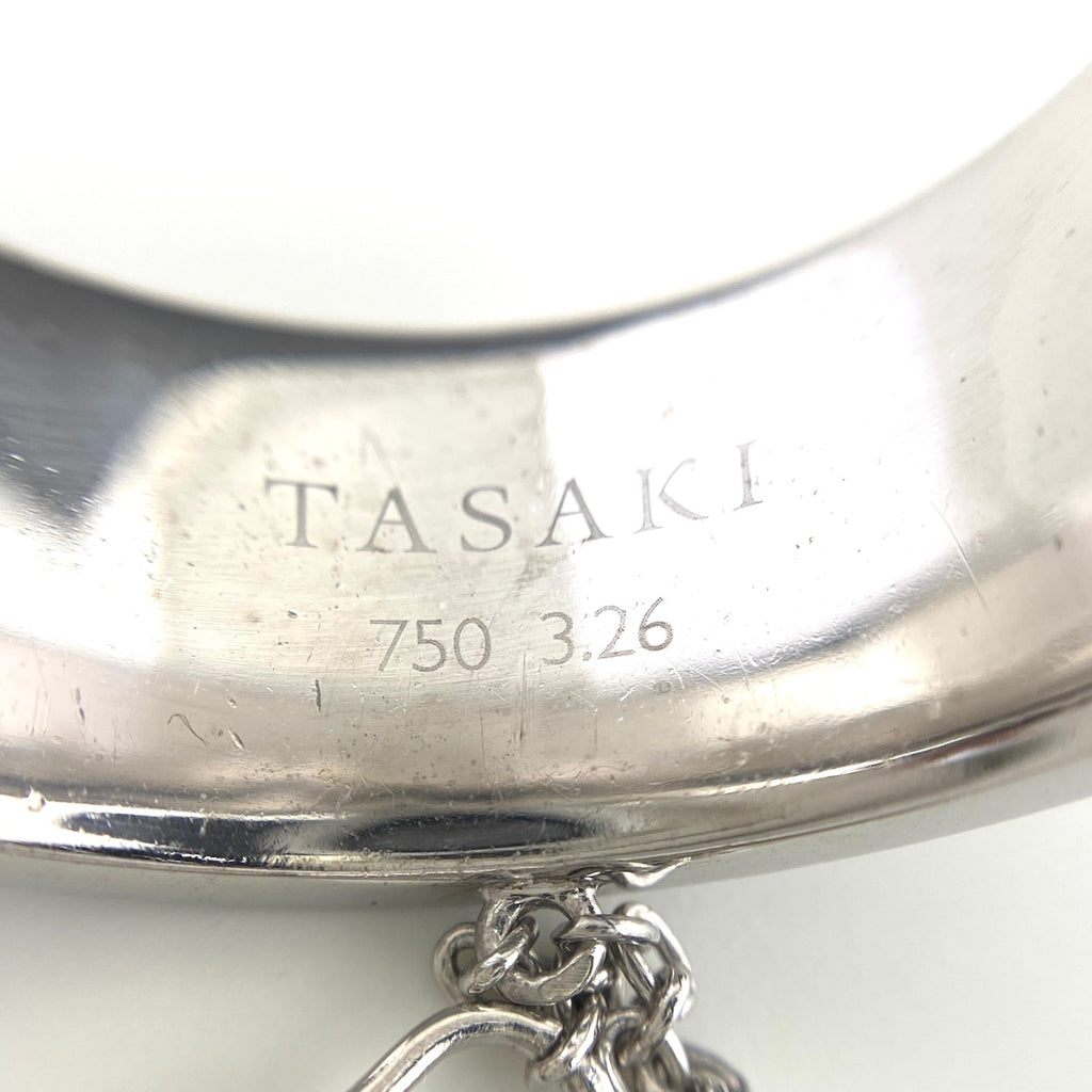 タサキ メレダイヤ デザインリング 指輪 ブラックダイヤ リング 17号 750 ダイヤモンド レディース 【中古】brjwl