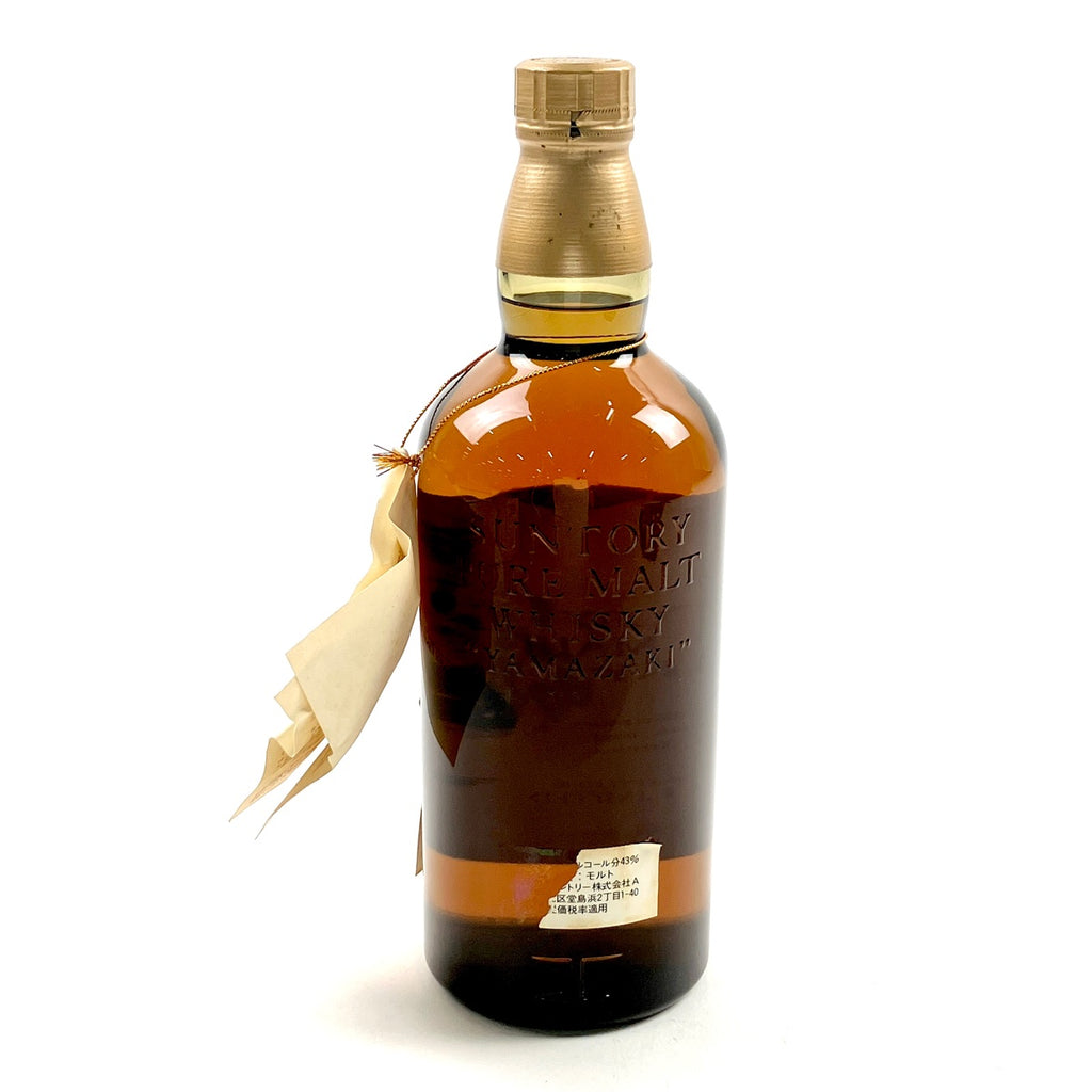 【東京都内限定お届け】 サントリー SUNTORY 山崎 ピュアモルト 向獅子 特級4516 白ラベル 760ml 国産ウイスキー 【古酒】liqbb