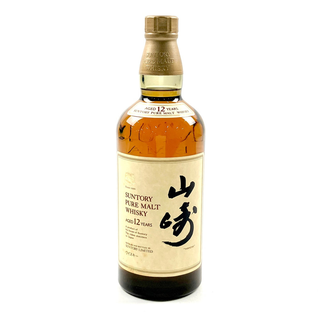 【東京都内限定お届け】 サントリー SUNTORY 山崎 12年 ピュアモルト 向獅子 750ml 国産ウイスキー 【古酒】liqbb