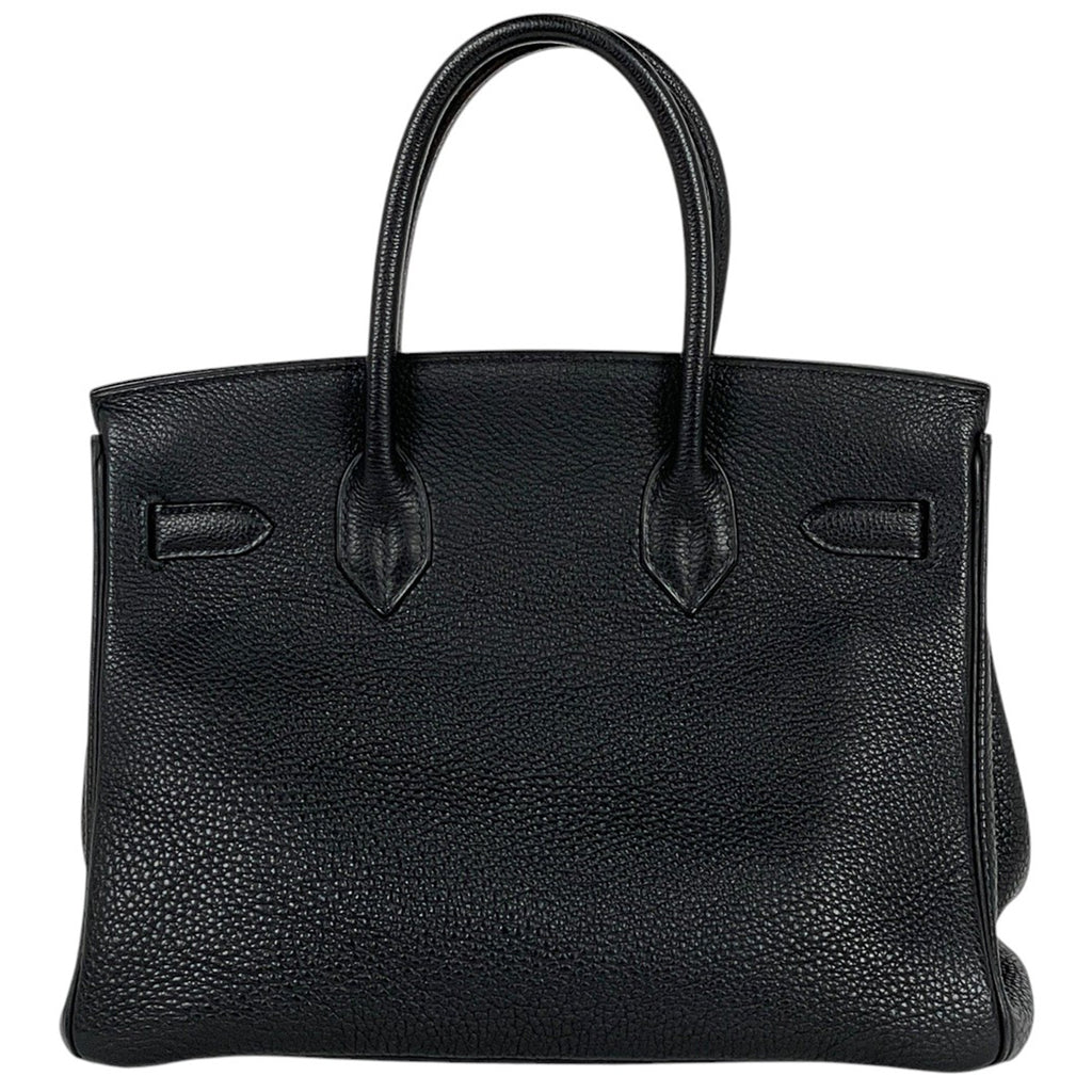エルメス バーキン 30 ハンドバッグ トゴ ブラック □G レディース 【中古】brbag