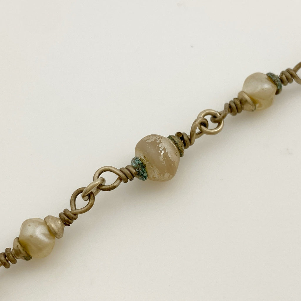 シャネル ココマーク フェイクパール ネックレス ロング ネックレス GP ゴールド レディース 【中古】bracc