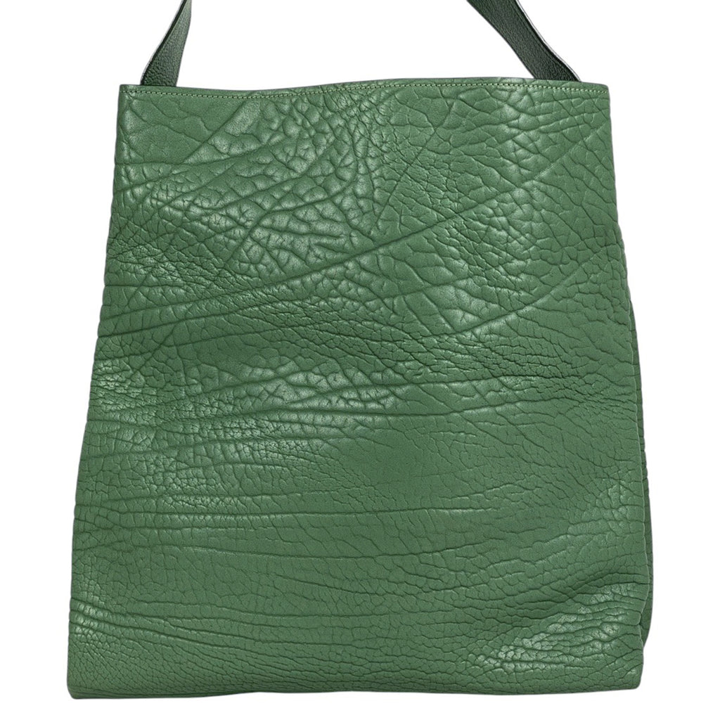 プラダ レザートライアングル ショルダーバッグ 23SS ショルダーバッグ レザー グリーン レディース 【中古】brbag